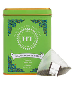 Organic Supreme Green, HT Tin of 20 Sachets