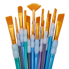 Studio Soft Grip Brush Set - 15 pc