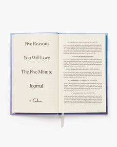 Calm x The Five Minute Journal