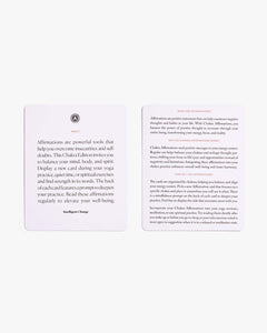 Mindful Affirmations for Chakra Balancing