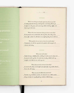 The Three Question Journal - Linen