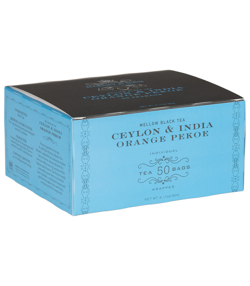 Orange Pekoe, Box of 50 Wrapped Teabags