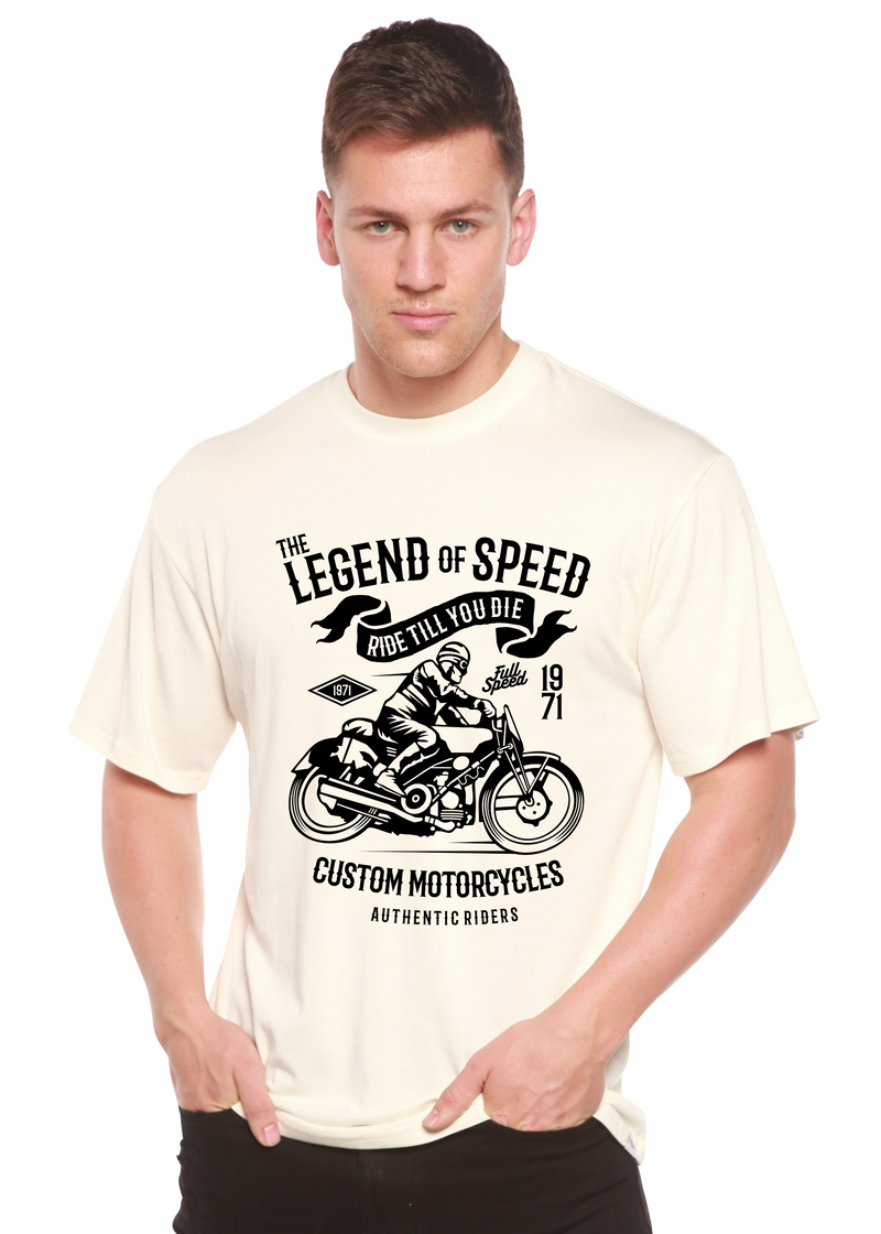 The Legend of Speed Spun Bamboo® Men's Bamboo Viscose/Organic Cotton Short Sleeve Graphic T-Shirt