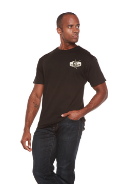 Rei do Oceano Men's Bamboo Short Sleeve Graphic T-Shirt