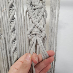 Macrame wall hanging pattern 'Stella'. Digital download.