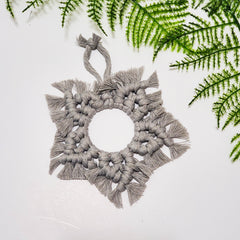 Macrame Christmas star ornament pdf PATTERN. digital download