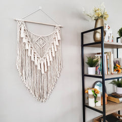 Macrame wall hanging PDF pattern.