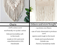 Macrame wall hangings. Made to order.