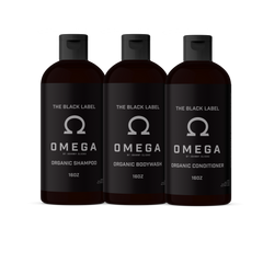 Black Label Shower Set
